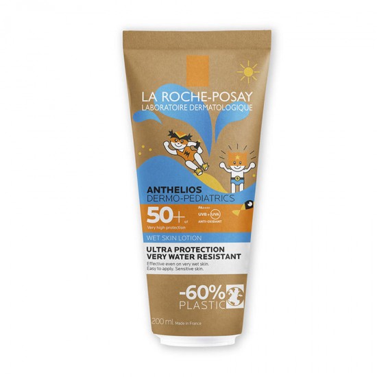 ANTHELIOS WET SKIN CARTON TUBE DERMO-PEDIATRICS sunscreen SPF50+ 200 ml 200 ml