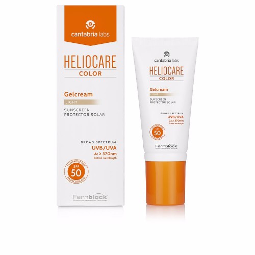 HELIOCARE COLOR sunscreen with cream gel color SPF50 #light 50 ml 50 ml