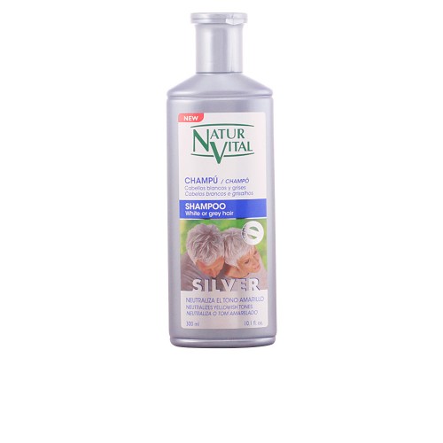 CHAMPÚ SILVER cabello blanco y gris 300 ml 300 ml
