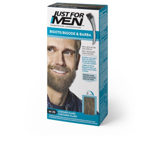 JUST FOR MEN Gel Colorant for Mustache, Beard and Sideburns #LightBrown 15 ml 15 ml