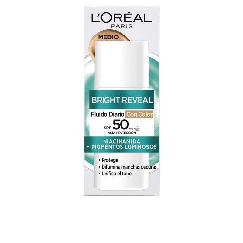 BRIGHT REVEAL NIACINAMIDA fluido diario SPF50 #medio 50 ml 50 ml