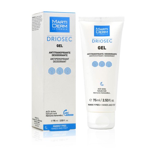 DRIOSEC antiperspirant gel for hands and feet 75 ml 75 ml