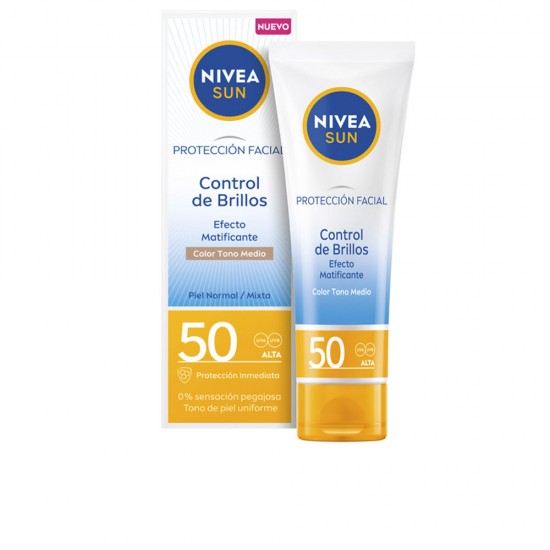SUN CONTROL SHINE medium mattifying facial SPF50 40 ml 40 ml