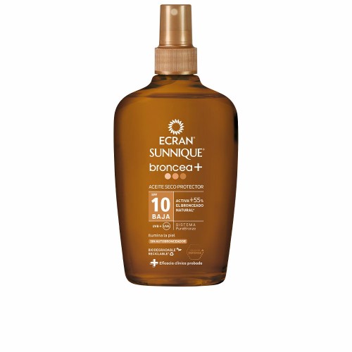 ECRAN SUNNIQUE BRONZE+ vapo oil SPF10 200 ml 200 ml