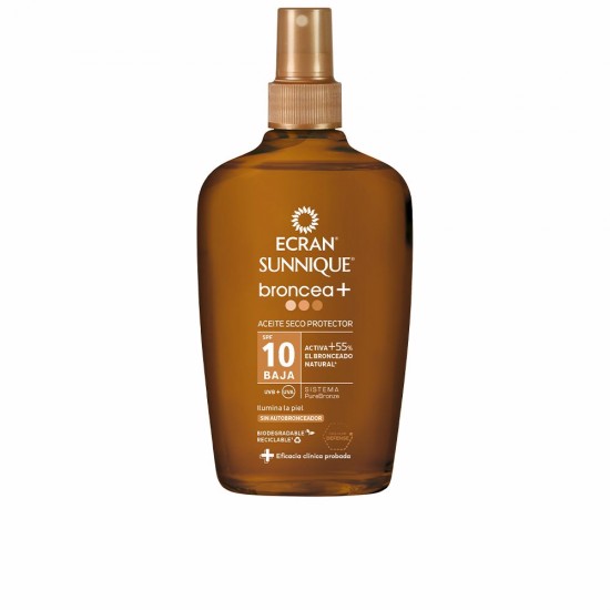 ECRAN SUNNIQUE BRONZE+ vapo oil SPF10 200 ml 200 ml