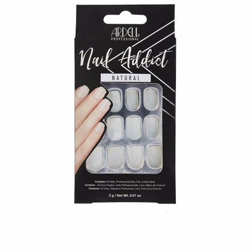 NAIL ADDICT natural squared 1 u 1 u