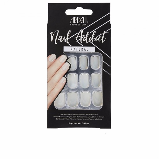 NAIL ADDICT natural squared 1 u 1 u