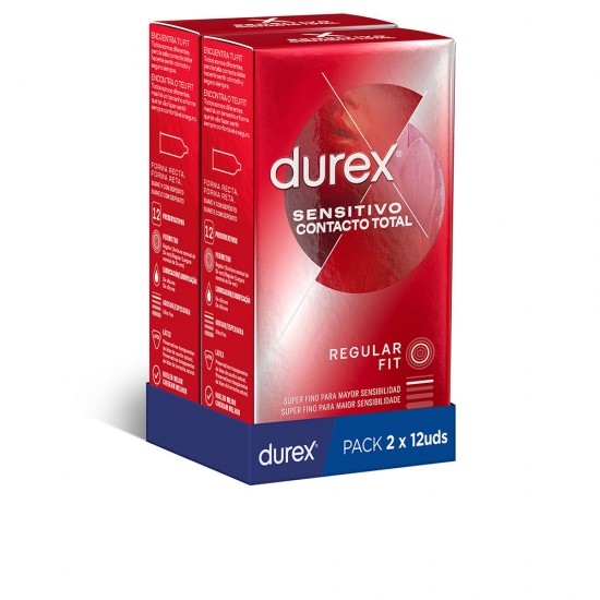 SENSITIVE TOTAL CONTACT super fine condoms 12 u 12 u
