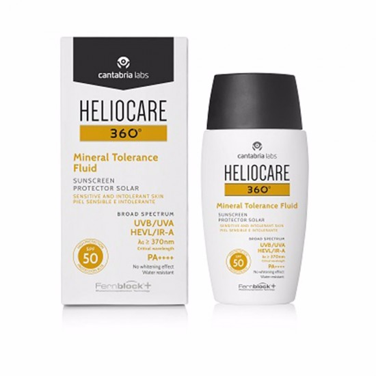 HELIOCARE 360° fluid sunscreen mineral tolerance SPF50 50 ml 50 ml