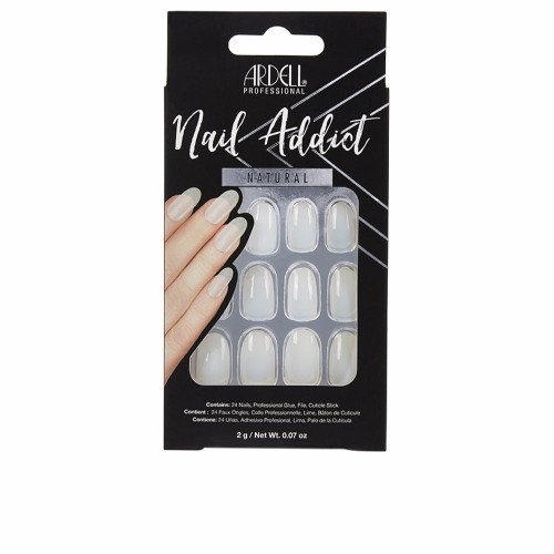NAIL ADDICT natural oval 1 u 1 u