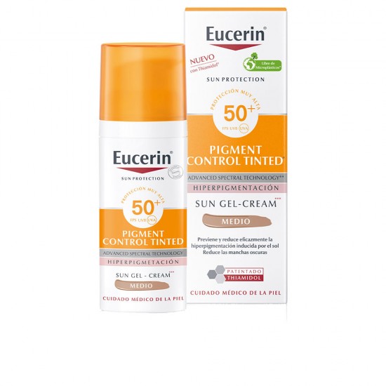SUN PROTECTION pigment control gel-cream color SPF50+ #medium 50 ml 50 ml