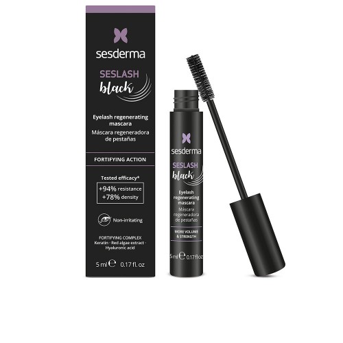 SESLASH BLACK regenerating mascara for eyelashes #black 5 ml 5 ml