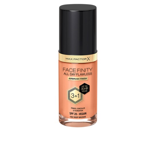 FACEFINITY ALL DAY FLAWLESS 3 IN 1 foundation #82-deep bronze 30 ml 30 ml