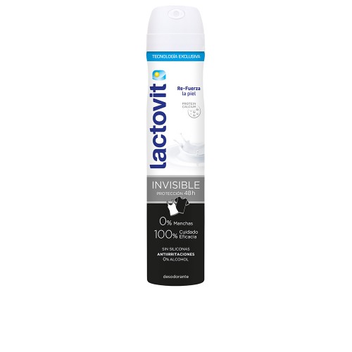 LACTOVIT INVISIBLE ANTIMANCHAS deo spray 200 ml 200 ml