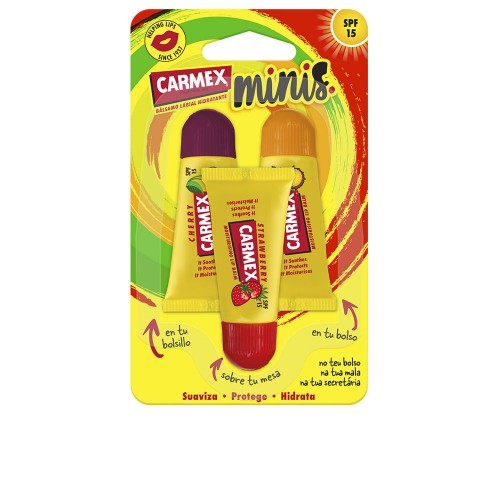 MINIS MOISTURIZING LIP BALM SPF15 TRIPLO 3 u 3 u