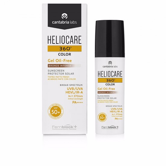 HELIOCARE 360° COLOR sunscreen with oil-free gel color SPF50+ #Bronze intense 50 ml 50 ml