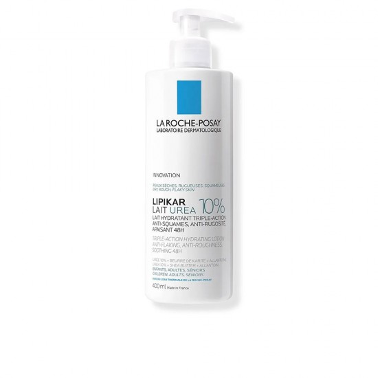 LIPIKAR UREA 10% triple action moisturizer soothing anti-itch and anti-recurrence 400 ml 400 ml