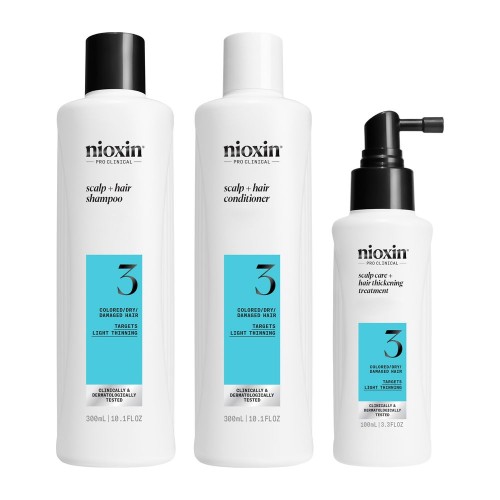 SYSTEM 3 - Kit - Treatment for Colored Hair with Mild Thinning 3 units 3 u