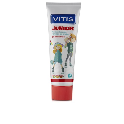 JUNIOR toothpaste gel with fluoride #Tutti Frutti 75 ml 75 ml