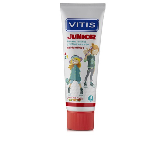 JUNIOR toothpaste gel with fluoride #Tutti Frutti 75 ml 75 ml