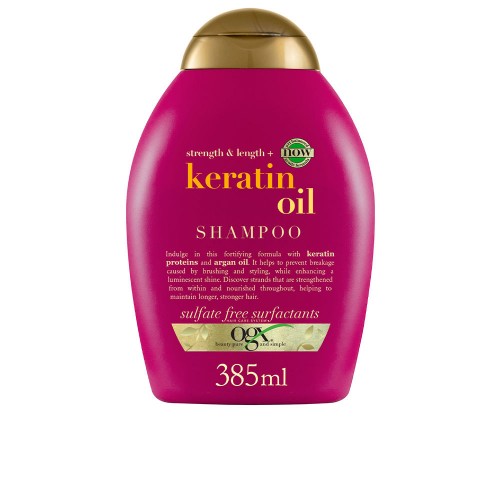 KERATIN OIL anti-breakage hair shampoo 385 ml 385 ml