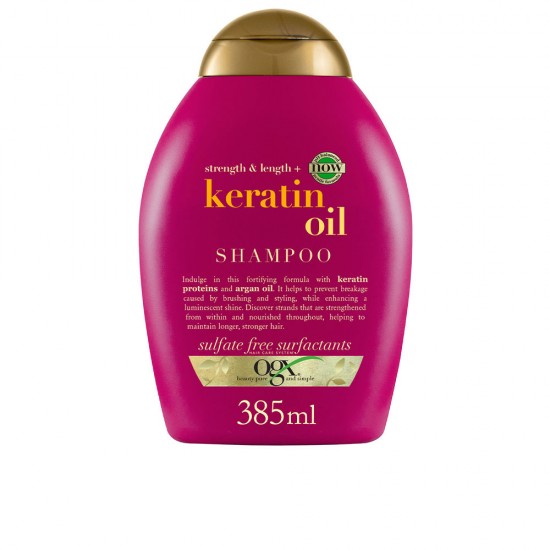 KERATIN OIL anti-breakage hair shampoo 385 ml 385 ml