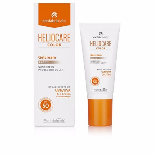 HELIOCARE COLOR sunscreen with cream gel color SPF50 #brown 50 ml 50 ml