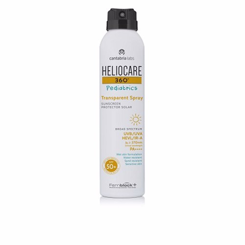 HELIOCARE 360º PEDIATRICS sunscreen transparent spray SPF50+ 200 ml 200 ml