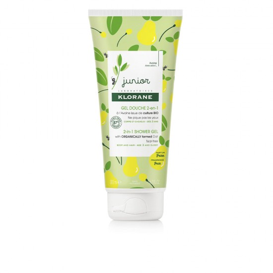 JUNIOR hair and body bath gel #pear 200 ml 200 ml