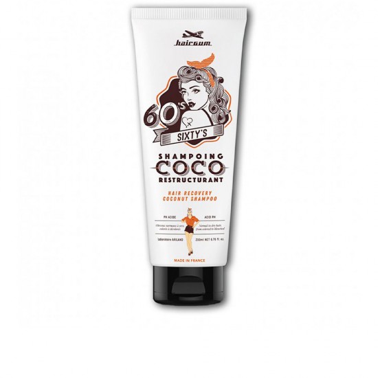 SIXTYS recovery coconut shampoo 200 ml 200 ml
