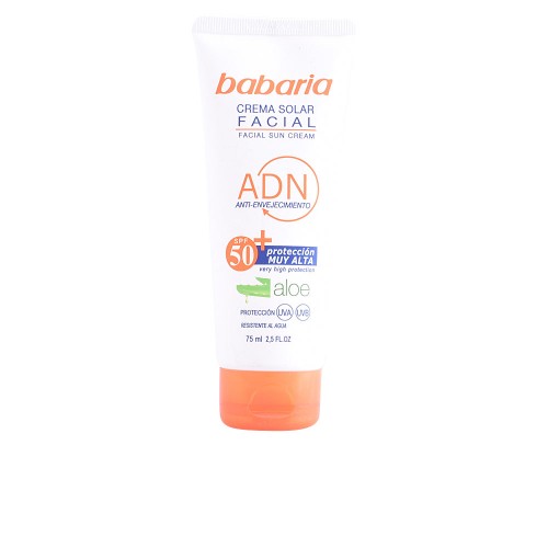 SOLAR ADN aloe vera facial sun cream SPF50+ 75 ml 75 ml