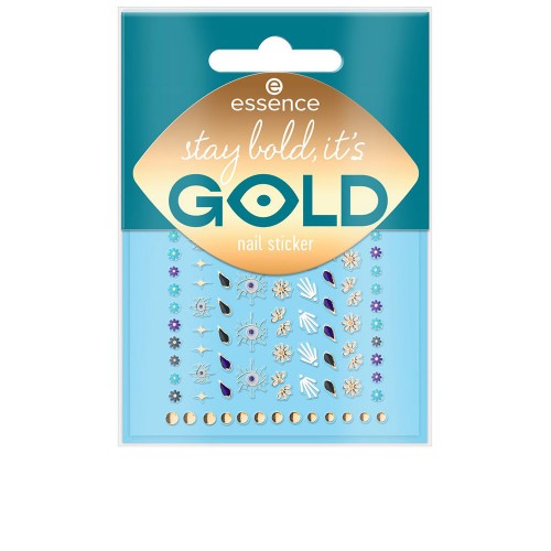STAY BOLD, IT'S GOLD nail stickers 1 u 1 u