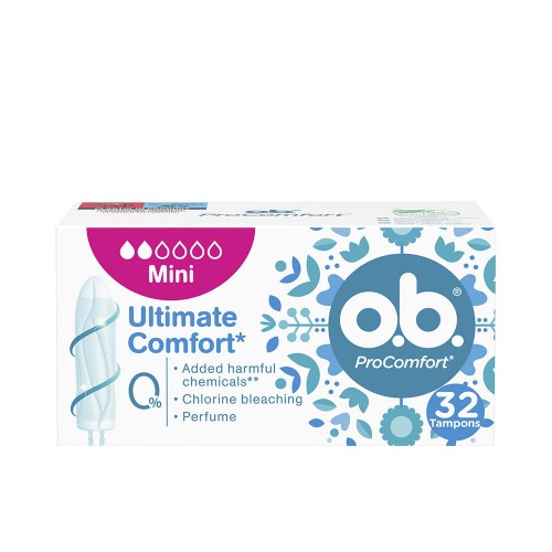 O.B. PROCOMFORT MINI tampón 32 u 32 u