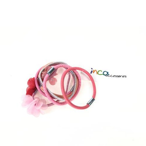 ELÁSTICOS #rosa 6 pz