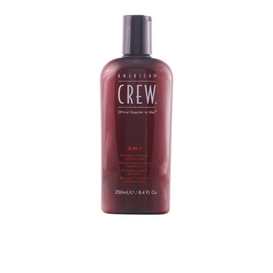CREW 3 IN 1 shampoo, conditioner & body wash 250 ml 250 ml