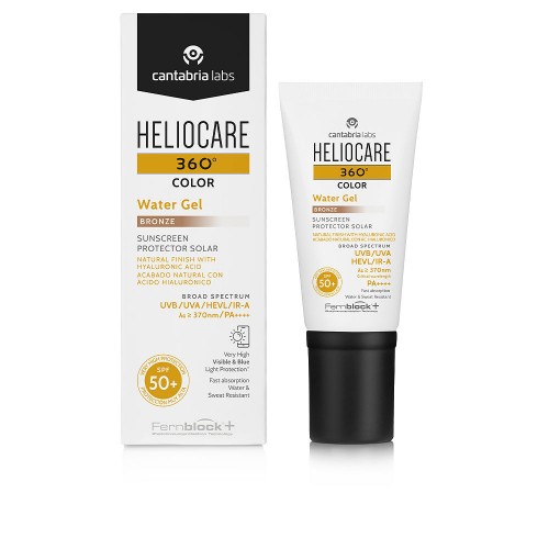HELIOCARE 360° COLOR sunscreen with aqua gel color SPF50+ #bronze 50 ml 50 ml