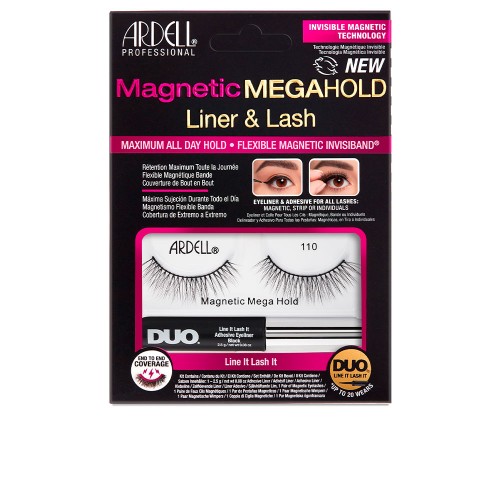 MAGNETIC MEGAHOLD LINER & LASH pestañas #110 2 u 2 u