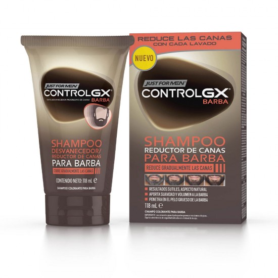 CONTROL GX gray hair reduction shampoo for beard 118 ml 118 ml