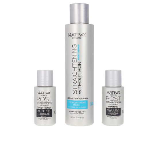 KERATIN ANTI-FRIZZ Brazilian straightening without iron repairs ends 30 days 3 u 3 u