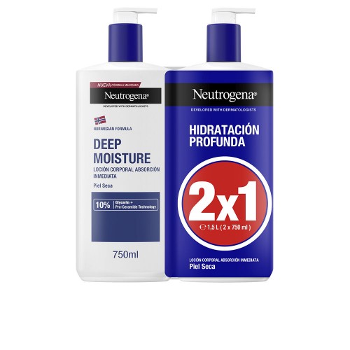 DEEP HYDRATION dry skin lotion pack 2 x 750 ml 750 ml
