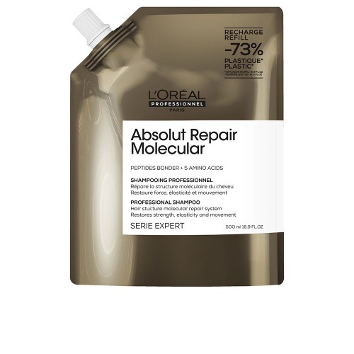 ABSOLUT REPAIR MOLECULAR professional sulfate-free shampoo for damaged hair refill 500 ml 500 ml