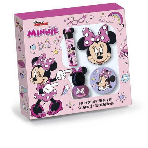 MINNIE BEAUTY MAKEUP CASE 4 pcs 4 pz