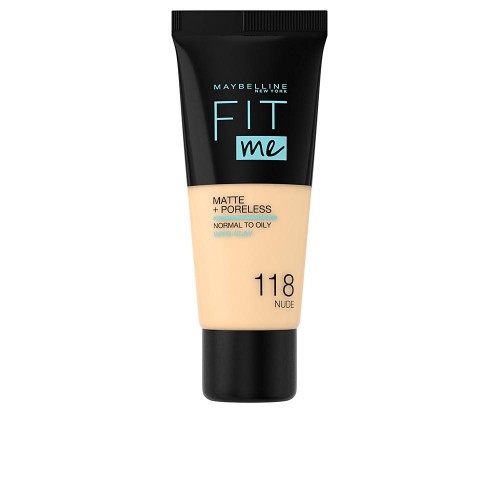 FIT ME MATTE+PORELESS foundation #118-nude 30 ml