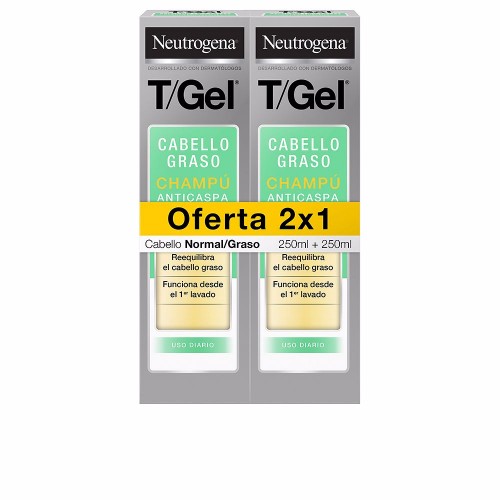 T/GEL NORMAL-OILY ANTI-DANDRUFF SHAMPOO PACK 2 x 250 ml 250 ml