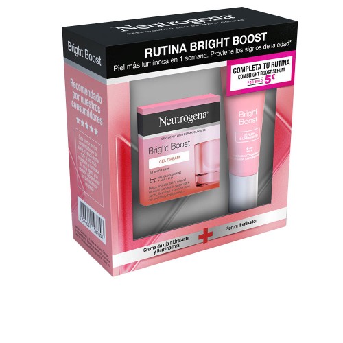 BRIGHT BOOST ROUTINE CREAM GEL & SERUM LOT 2 pcs 2 pz