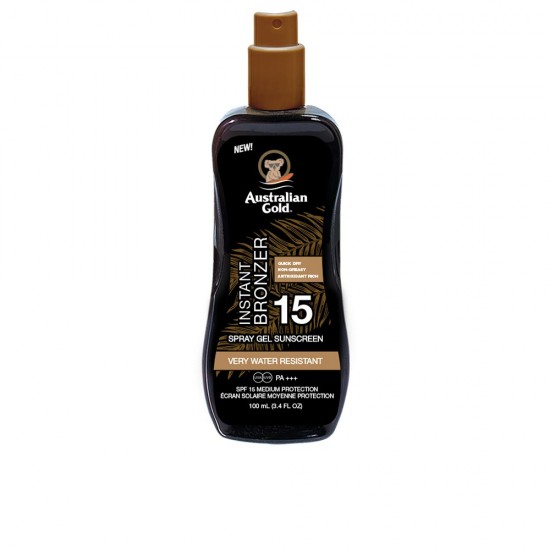 SUNSCREEN SPF15 spray gel with instant bronzer 100 ml 100 ml