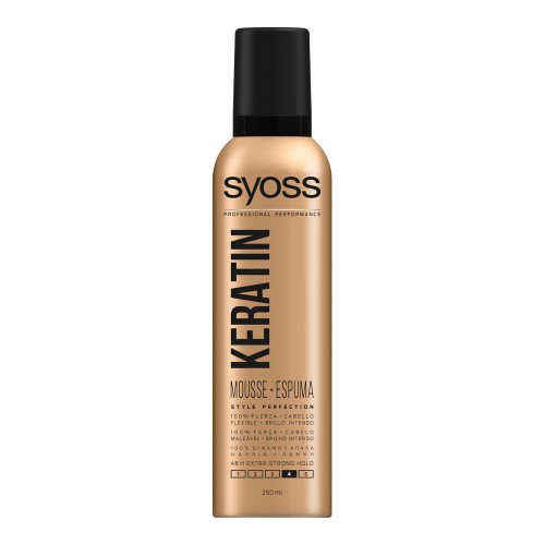 KERATIN flexible and shiny mousse 250 ml 250 ml