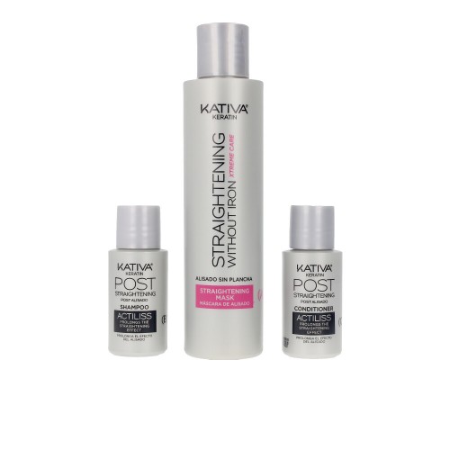 KERATIN ANTI-FRIZZ Brazilian straightening without ironing xtrem care 30 days 3 units 3 u