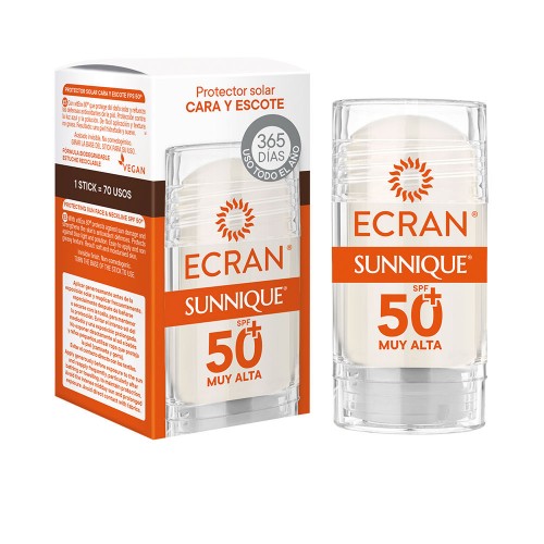 ECRAN SUNNIQUE face and neckline SPF50+ stick 30 ml 30 ml