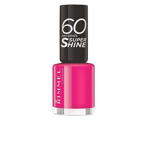 60 SECONDS SUPER SHINE nail polish #323-funtime fuchsia 8 ml 8 ml